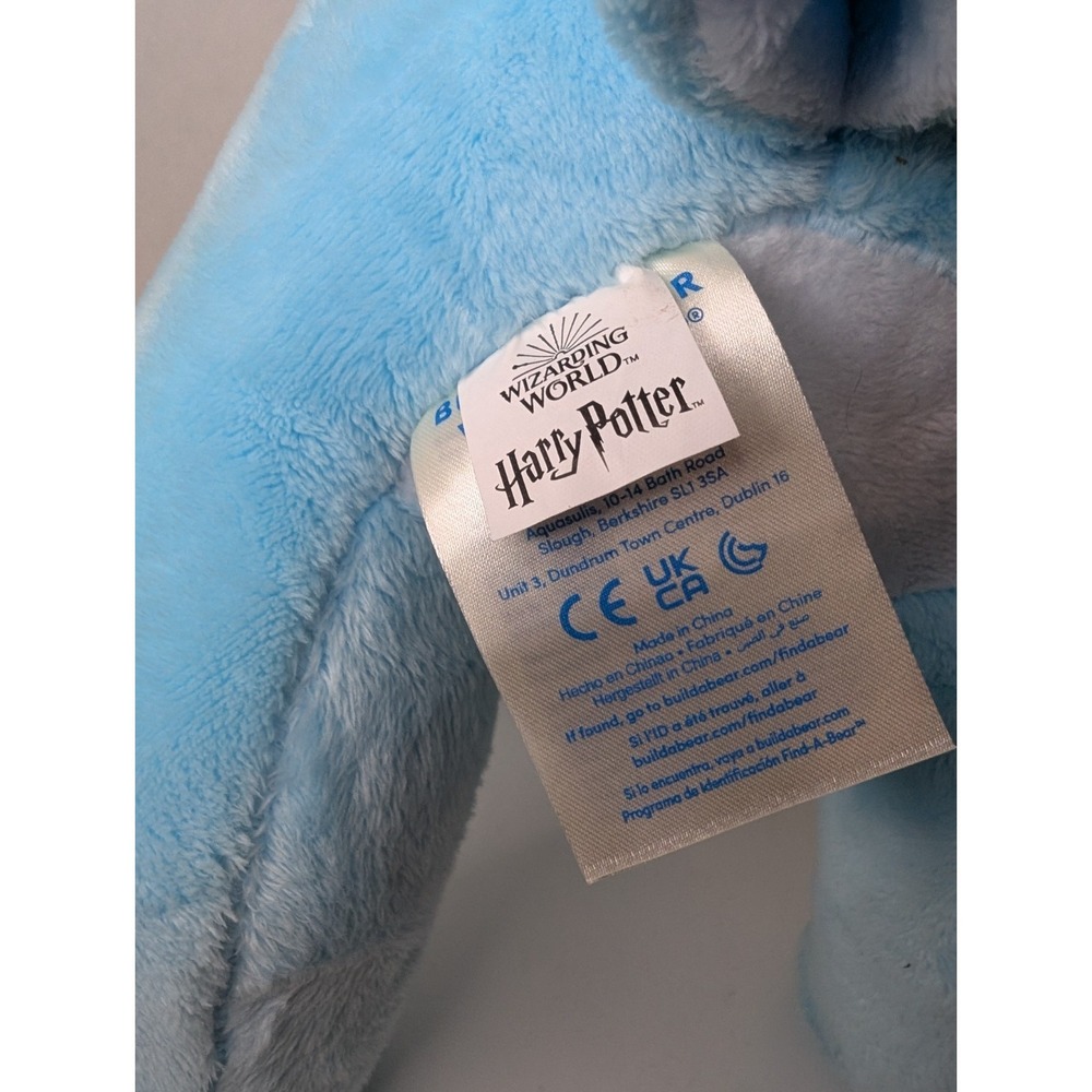 Build A Bear Harry Potter Patronus Stag Plush Blue Wizarding World 14" Works! - Picture 8 of 11